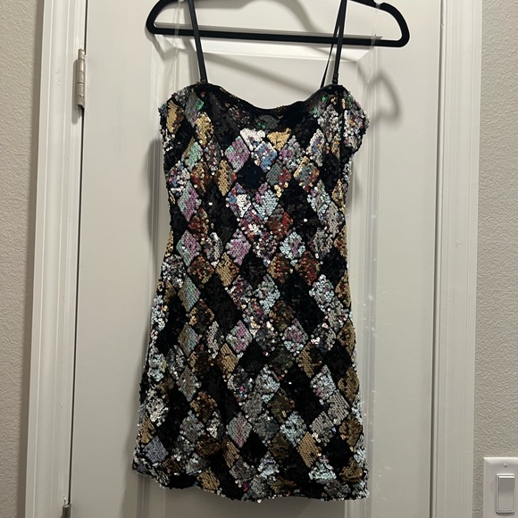 Madeline Sequin Mini Dress - Picture 3 of 4